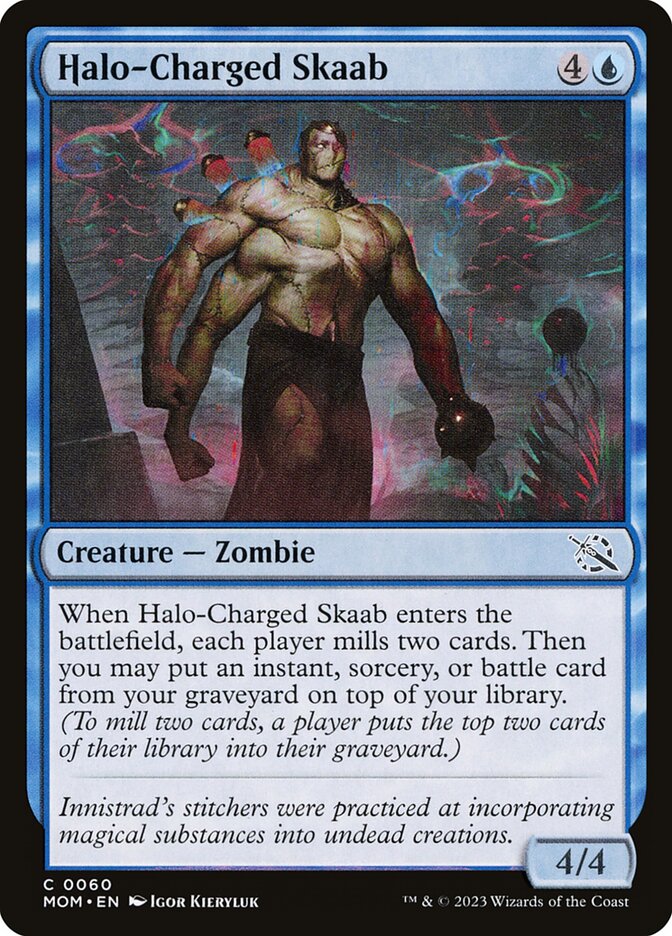 Skaab Carregado de Halo / Halo-Charged Skaab - Magic: The Gathering - MoxLand