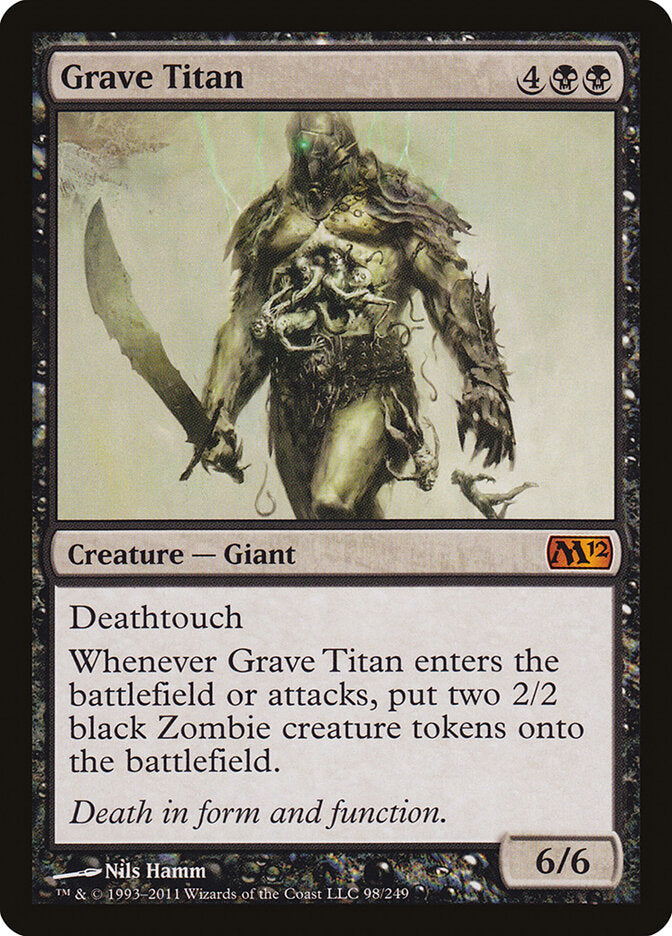 Titã do Túmulo / Grave Titan - Magic: The Gathering - MoxLand