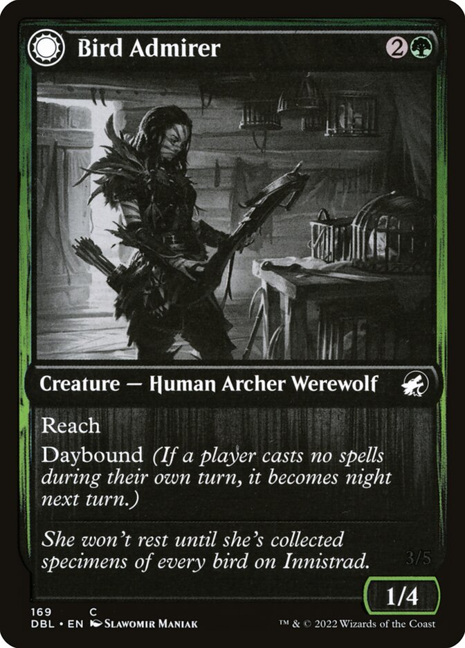 Admiradora de Pássaros / Bird Admirer - Magic: The Gathering - MoxLand