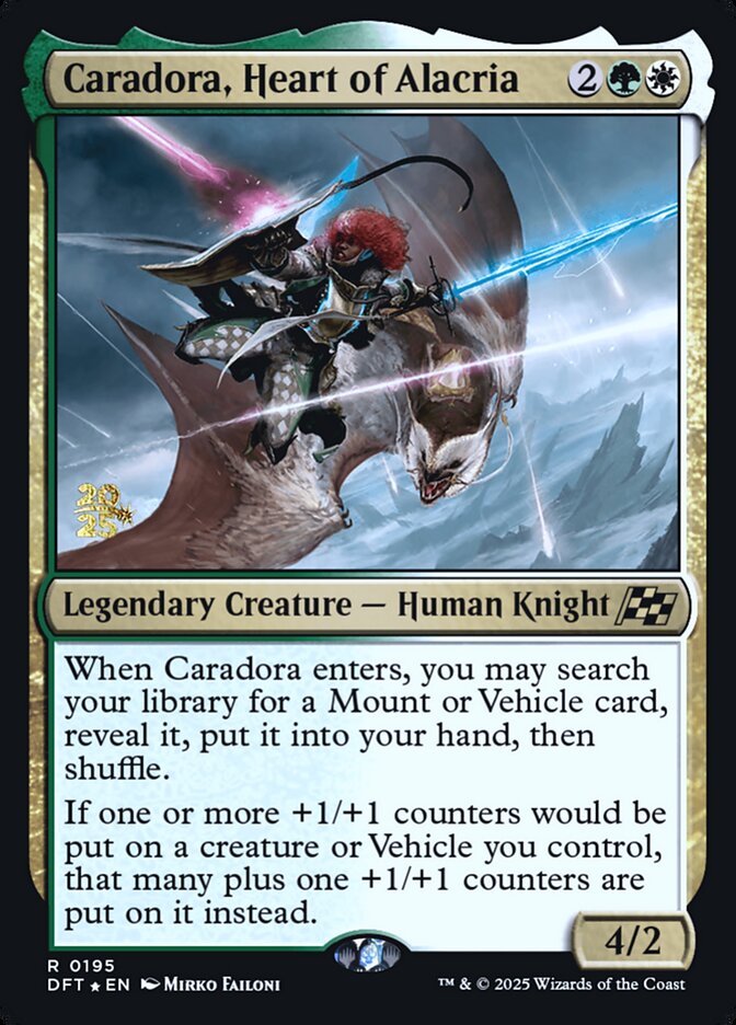 Caradora, Heart of Alacria - Magic: The Gathering - MoxLand