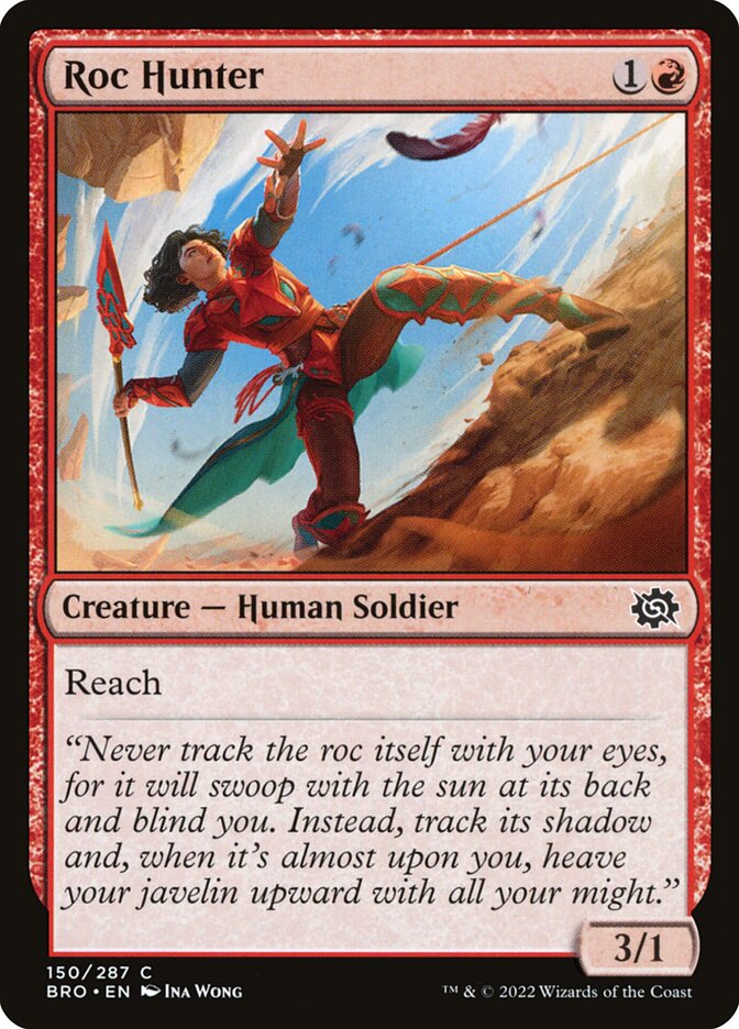 Caçadora de Roca / Roc Hunter - Magic: The Gathering - MoxLand