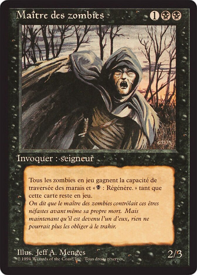 Mestre Zumbi / Zombie Master - Magic: The Gathering - MoxLand