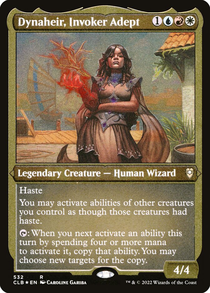 Dynaheir, Adepta Invocadora / Dynaheir, Invoker Adept - Magic: The Gathering - MoxLand