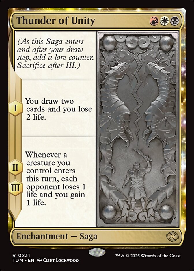 Trovão da Unidade / Thunder of Unity - Magic: The Gathering - MoxLand
