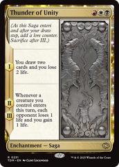Trovão da Unidade / Thunder of Unity - Magic: The Gathering - MoxLand