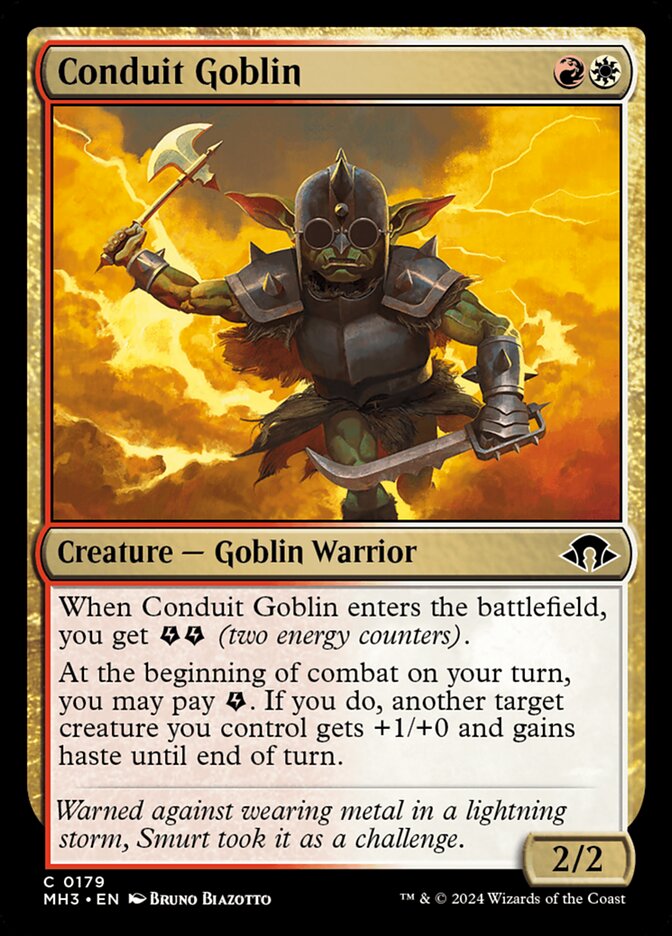 Goblin Condutor / Conduit Goblin - Magic: The Gathering - MoxLand