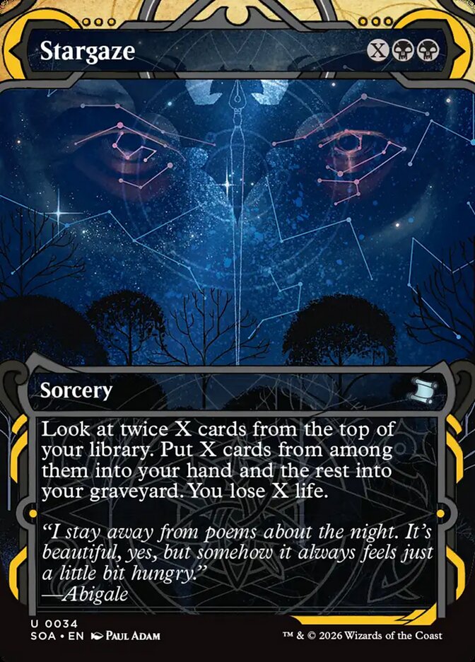 Observar as Estrelas / Stargaze - Magic: The Gathering - MoxLand