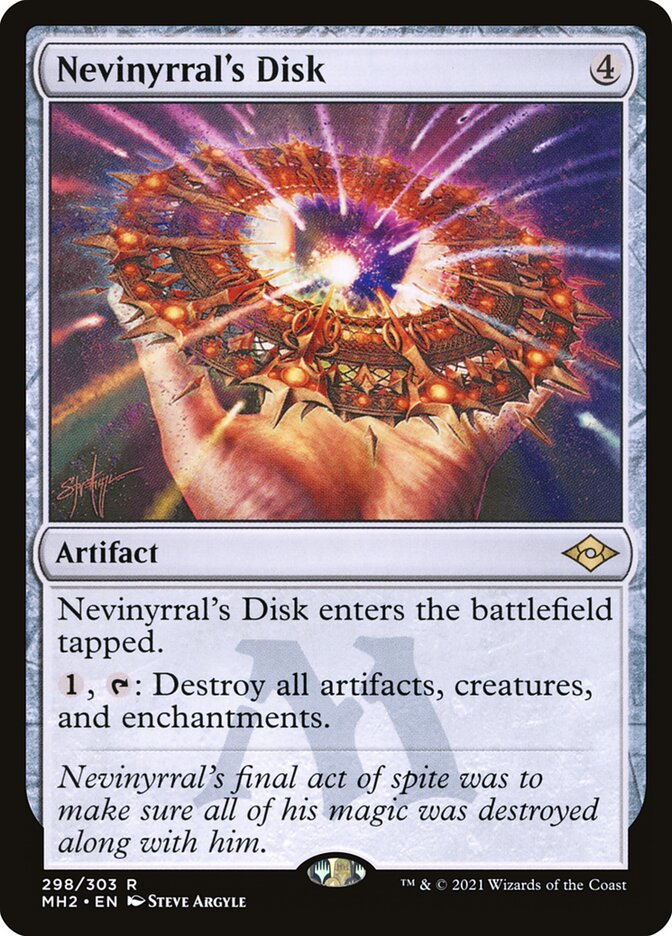 Disco de Nevinyrral / Nevinyrral's Disk - Magic: The Gathering - MoxLand