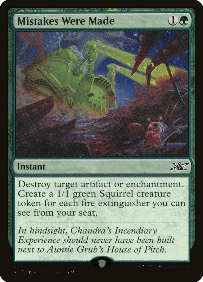 Mistakes Were Made - Magic: The Gathering - MoxLand
