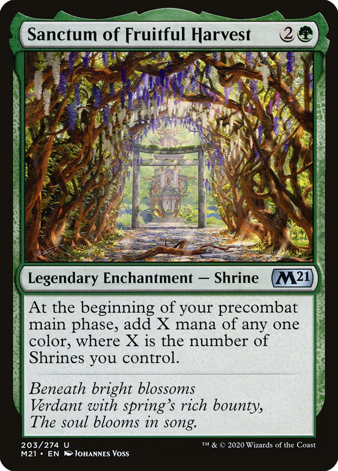 Santuário da Colheita Frutífera / Sanctum of Fruitful Harvest - Magic: The Gathering - MoxLand