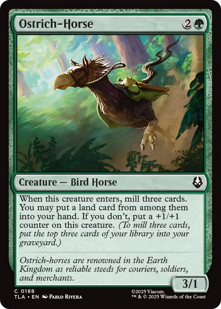 Avestruz-cavalo / Ostrich-Horse - Magic: The Gathering - MoxLand
