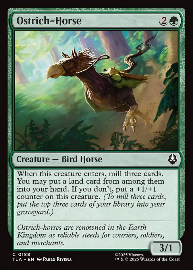Avestruz-cavalo / Ostrich-Horse - Magic: The Gathering - MoxLand