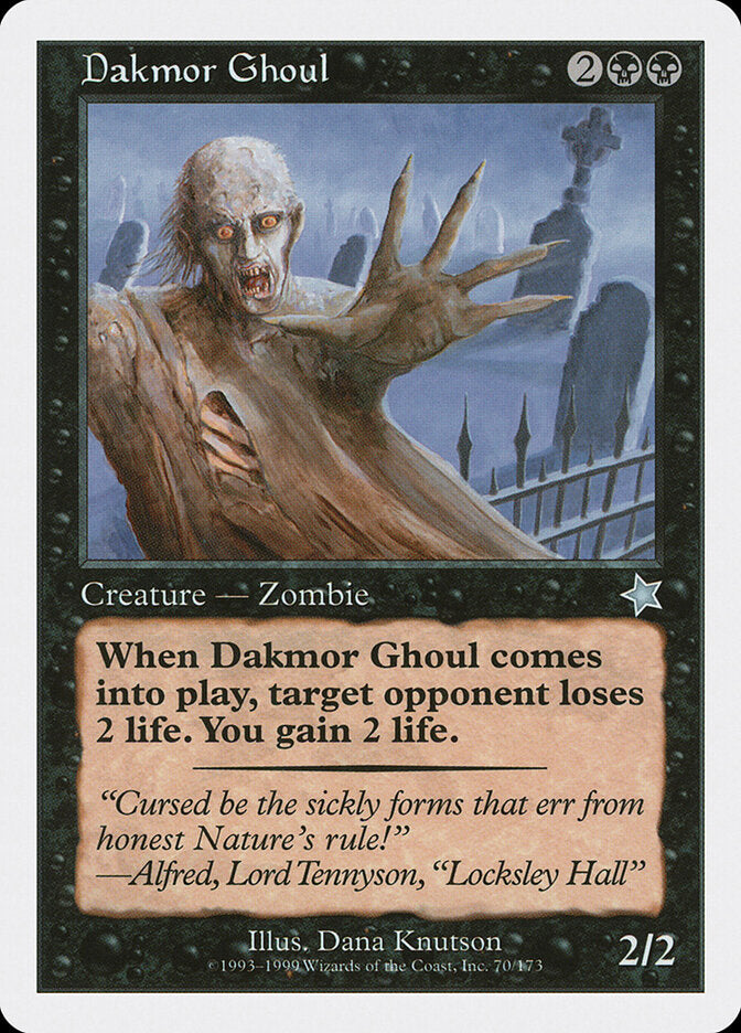 Dakmor Ghoul - Magic: The Gathering - MoxLand