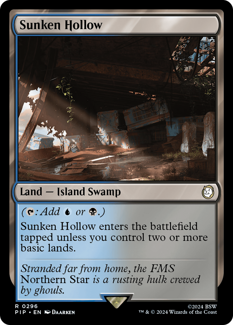 Vale Afundado / Sunken Hollow - Magic: The Gathering - MoxLand