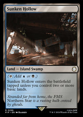 Vale Afundado / Sunken Hollow - Magic: The Gathering - MoxLand