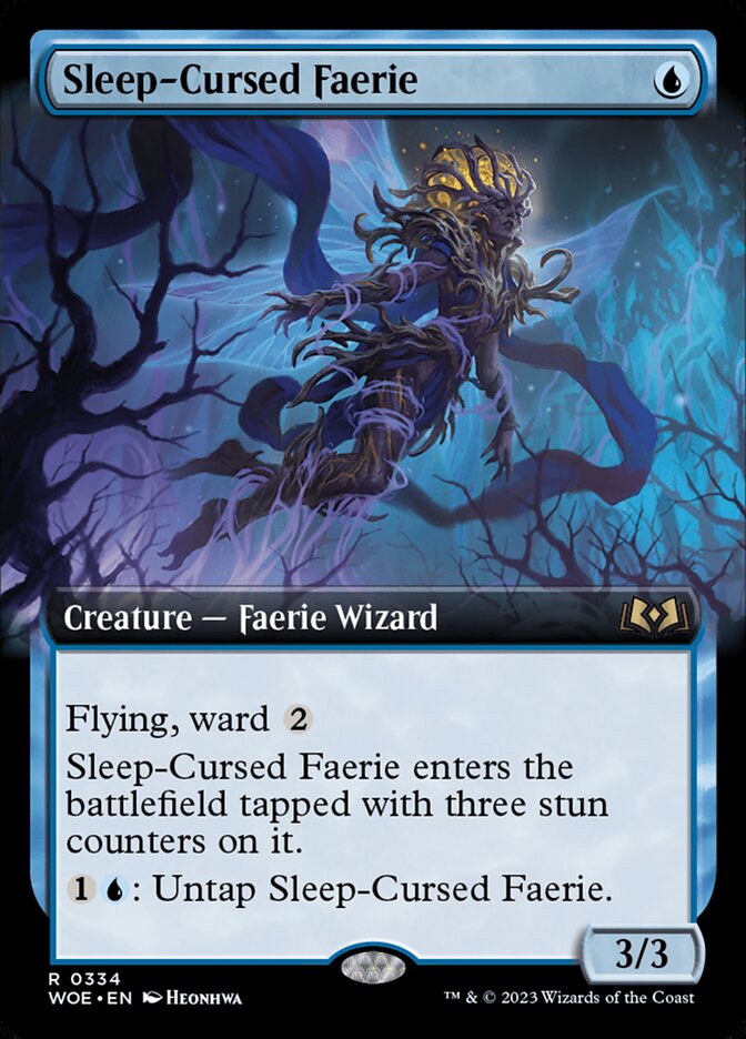Fada Amaldiçoada com o Sono / Sleep-Cursed Faerie - Magic: The Gathering - MoxLand