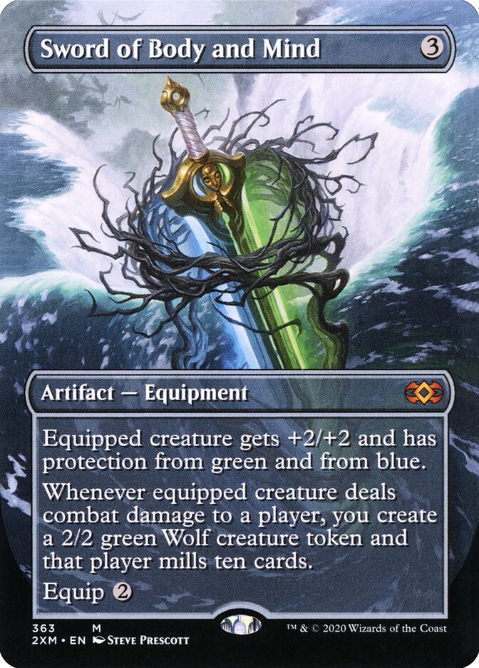 Espada de Corpo e Mente / Sword of Body and Mind - Magic: The Gathering - MoxLand
