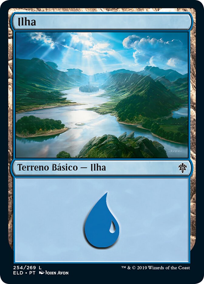 Ilha / Island - Magic: The Gathering - MoxLand