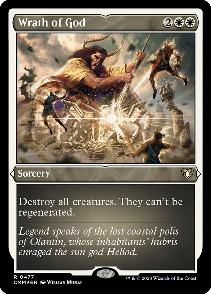 Cólera de Deus / Wrath of God - Magic: The Gathering - MoxLand