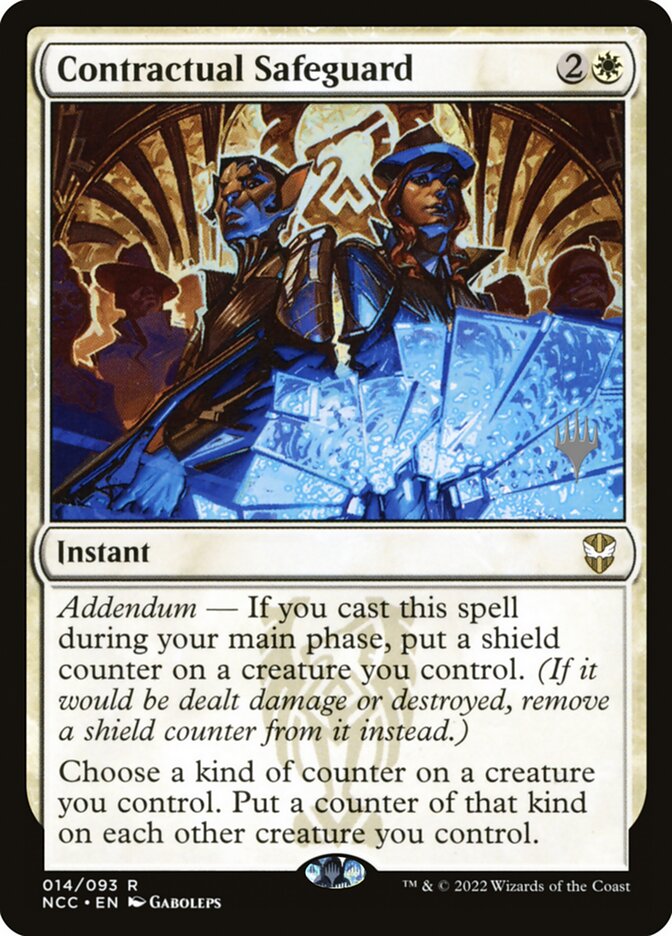 Proteção Contratada / Contractual Safeguard - Magic: The Gathering - MoxLand