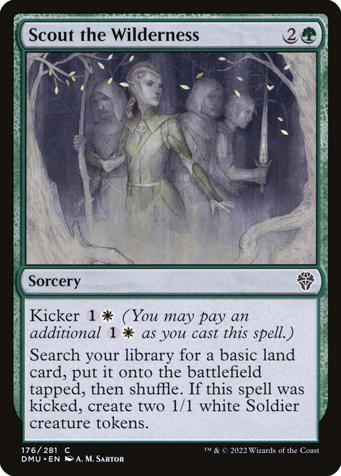 Explorar as Terras Selvagens / Scout the Wilderness - Magic: The Gathering - MoxLand