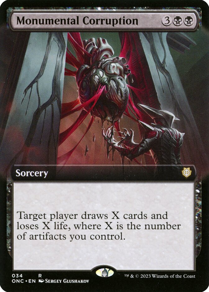 Corrupção Monumental / Monumental Corruption - Magic: The Gathering - MoxLand