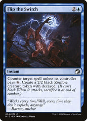 Acionar o Interruptor / Flip the Switch - Magic: The Gathering - MoxLand