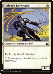 Guardião da Lei de Gideon / Gideon's Lawkeeper - Magic: The Gathering - MoxLand