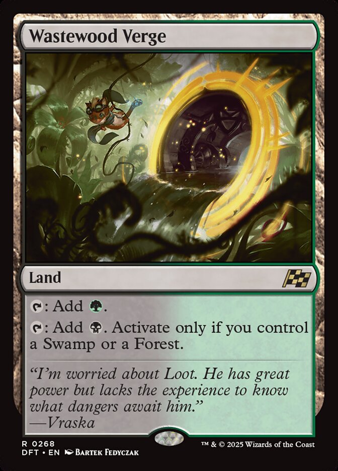 Limiar de Bueirosselva / Wastewood Verge - Magic: The Gathering - MoxLand