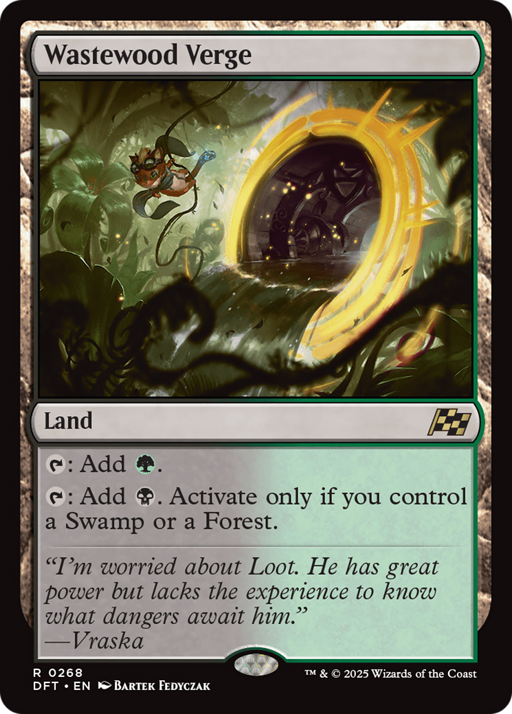 Limiar de Bueirosselva / Wastewood Verge - Magic: The Gathering - MoxLand