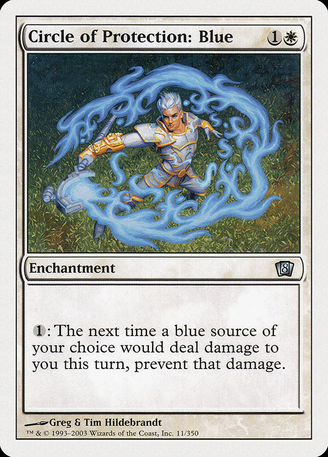 Círculo de Proteção: Azul / Circle of Protection: Blue - Magic: The Gathering - MoxLand