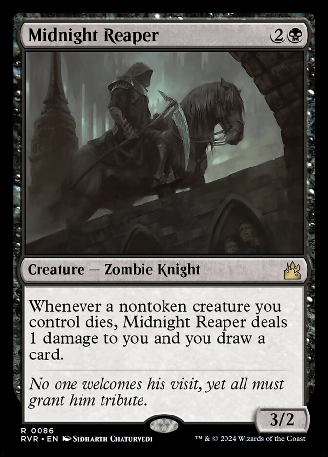 Ceifador da Meia-noite / Midnight Reaper - Magic: The Gathering - MoxLand
