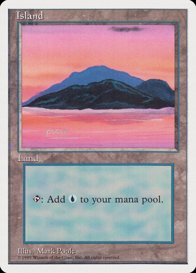 Ilha / Island - Magic: The Gathering - MoxLand