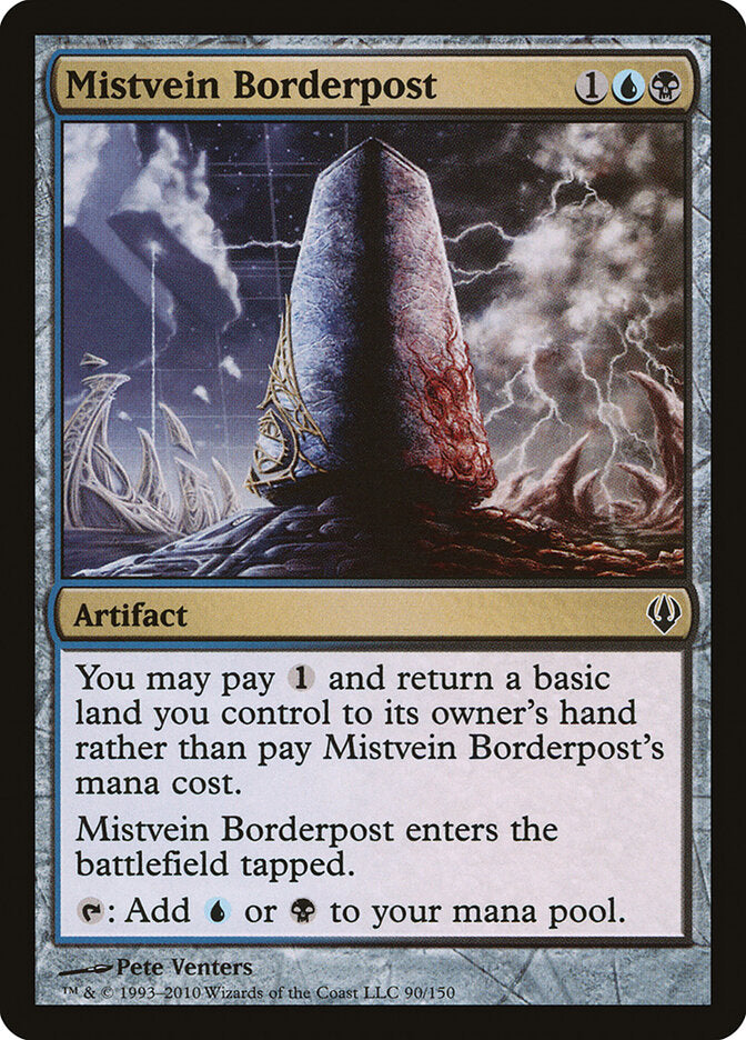 Marco da Veia Enevoada / Mistvein Borderpost - Magic: The Gathering - MoxLand