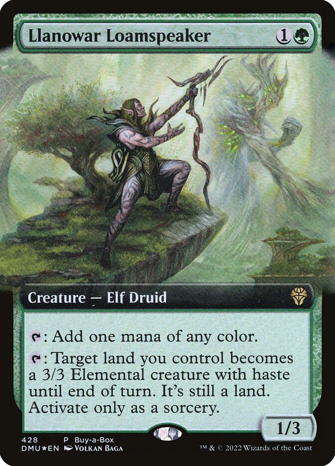 Fitossussurrador de Llanowar / Llanowar Loamspeaker - Magic: The Gathering - MoxLand