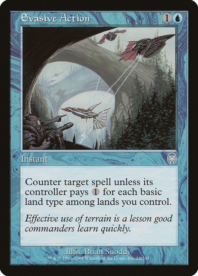 Ação Evasiva / Evasive Action - Magic: The Gathering - MoxLand