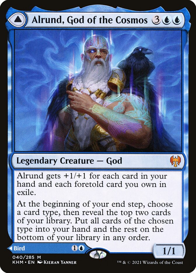 Alrund, Deus do Cosmos / Alrund, God of the Cosmos - Magic: The Gathering - MoxLand