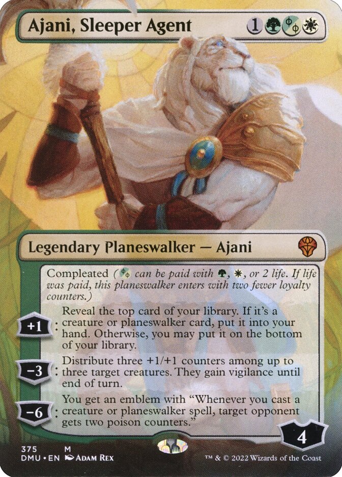 Ajani, Agente Adormecido / Ajani, Sleeper Agent - Magic: The Gathering - MoxLand