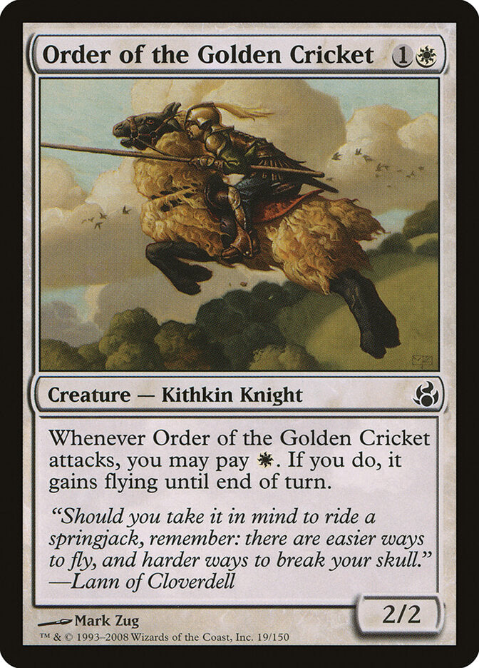 Ordem do Grilo Dourado / Order of the Golden Cricket - Magic: The Gathering - MoxLand