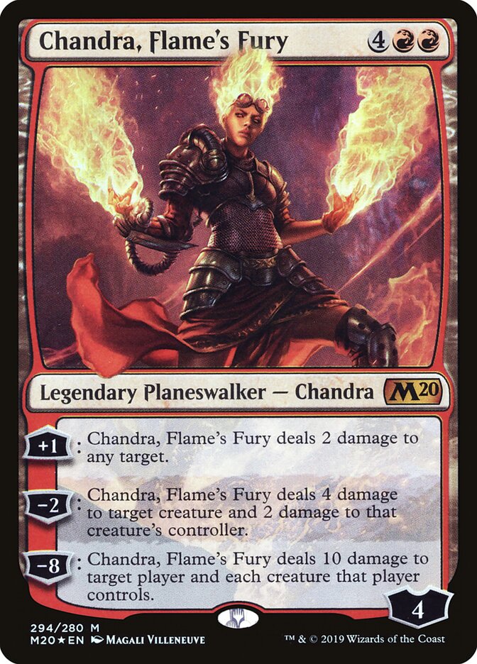 Chandra, Fúria da Chama / Chandra, Flame's Fury - Magic: The Gathering - MoxLand
