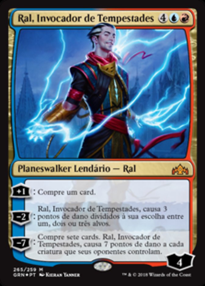 Ral, Invocador de Tempestades
 / Ral, Caller of Storms - Magic: The Gathering - MoxLand