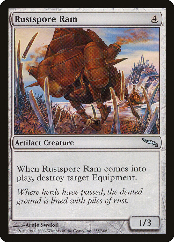 Carneiro de Esporos de Ferrugem / Rustspore Ram - Magic: The Gathering - MoxLand