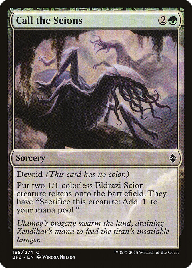 Chamado aos Rebentos / Call the Scions - Magic: The Gathering - MoxLand