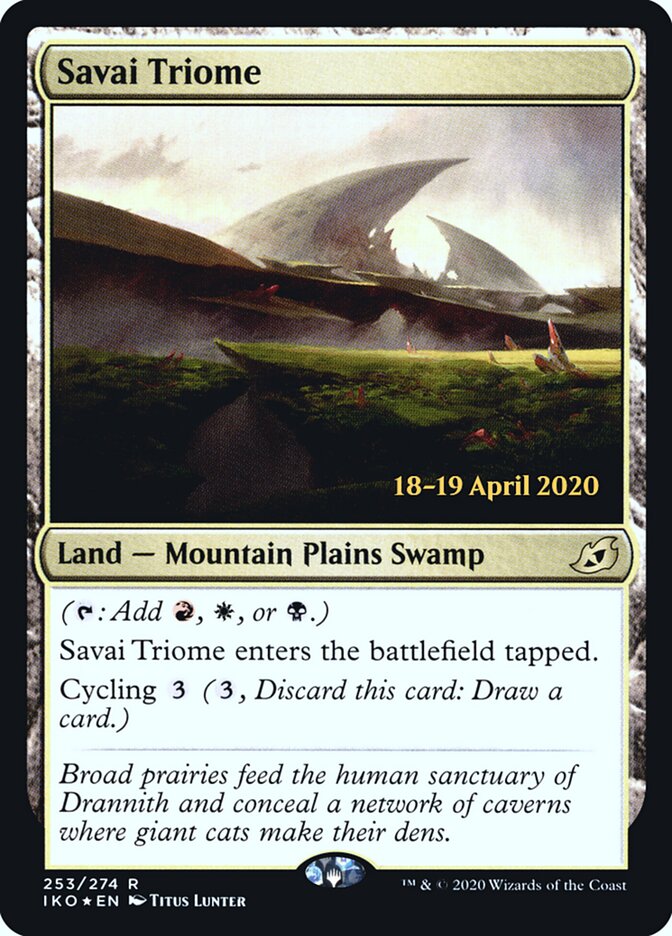 Trioma de Savai / Savai Triome - Magic: The Gathering - MoxLand