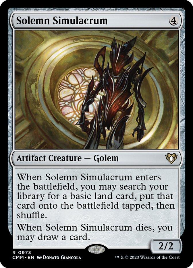Simulacro Solene / Solemn Simulacrum - Magic: The Gathering - MoxLand