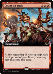 Contar com a Sorte / Count on Luck - Magic: The Gathering - MoxLand