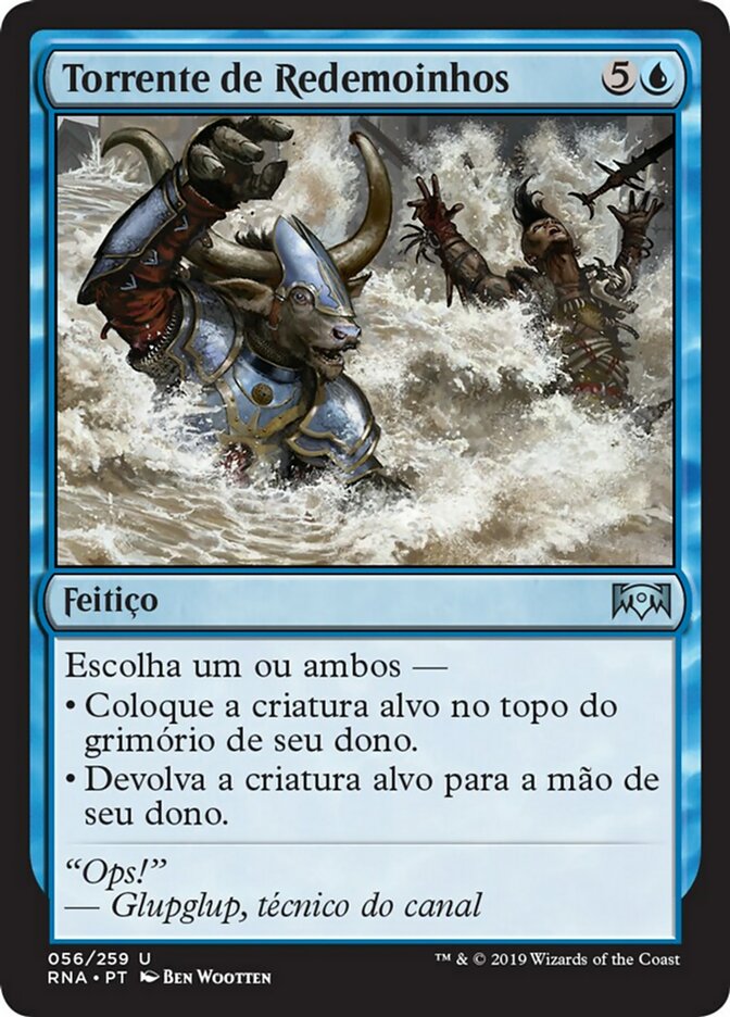 Torrente de Redemoinhos / Swirling Torrent - Magic: The Gathering - MoxLand