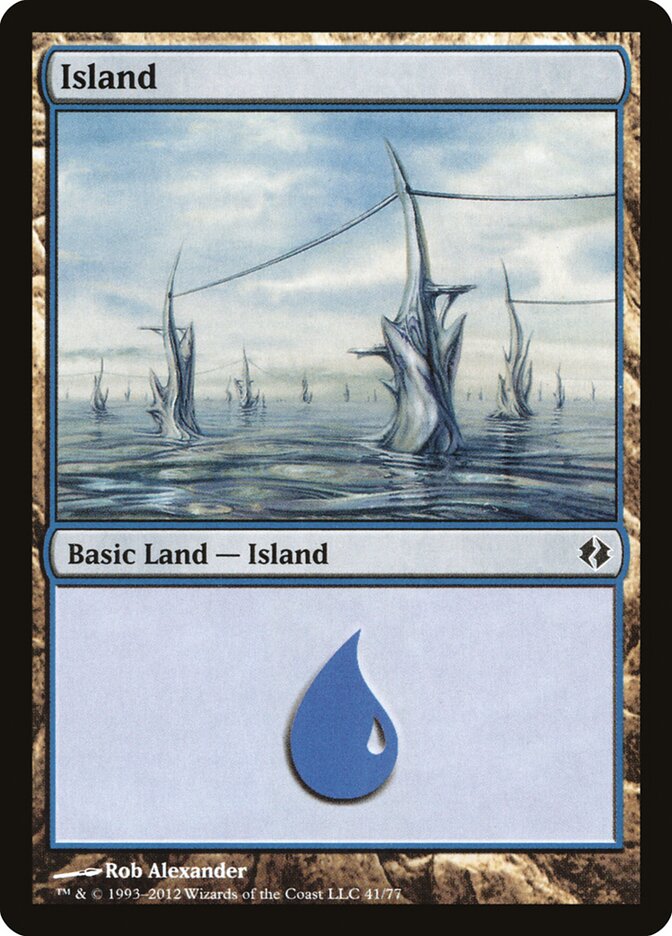 Ilha / Island - Magic: The Gathering - MoxLand
