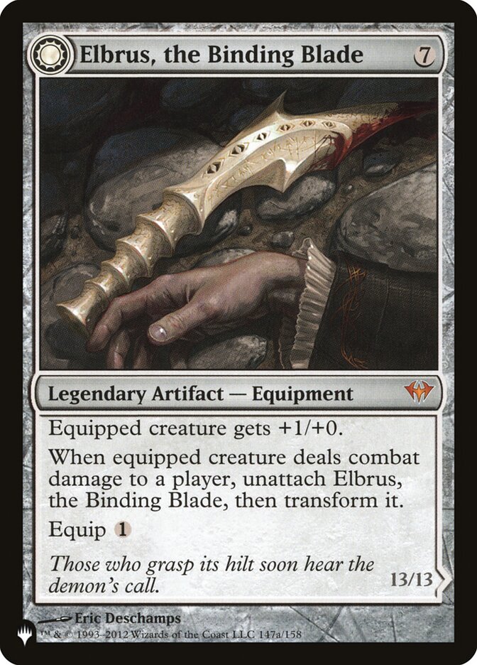 Elbrus, a Lâmina da União / Elbrus, the Binding Blade - Magic: The Gathering - MoxLand