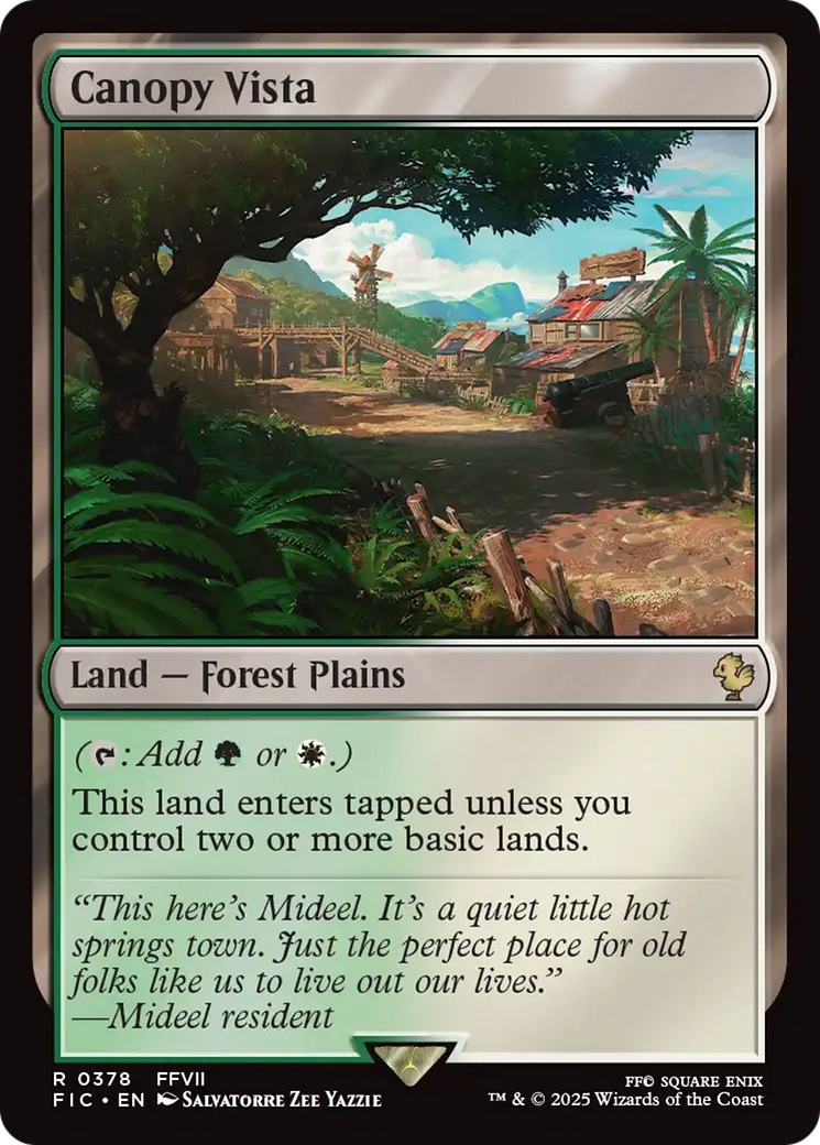 Vista do Dossel / Canopy Vista - Magic: The Gathering - MoxLand